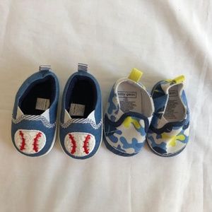 ☀️ 3 For $20 ☀️ Lot of 2 Pairs BabyBoy Shoes Baby Gear Bundle 3-6